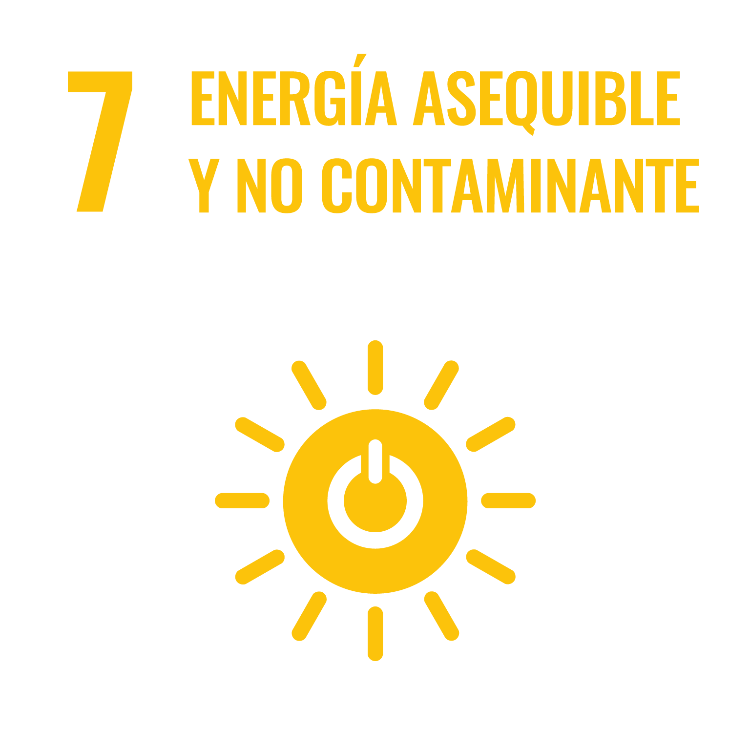 ODS 7: Energía asequible y no contaminante